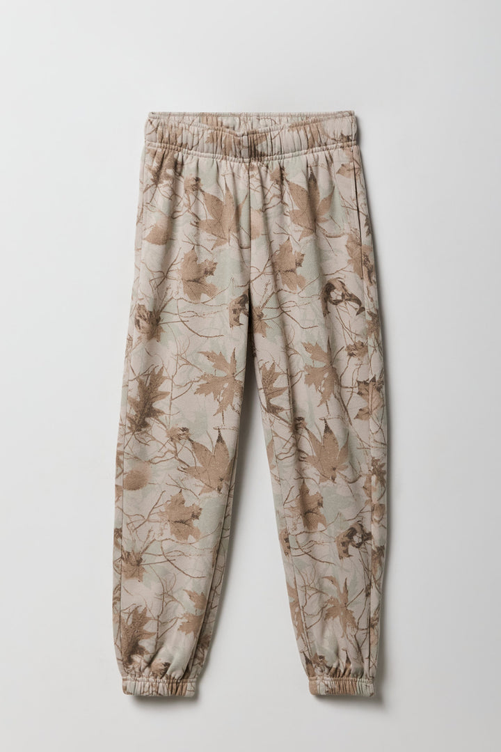 Girls Oversized Fleece Jogger