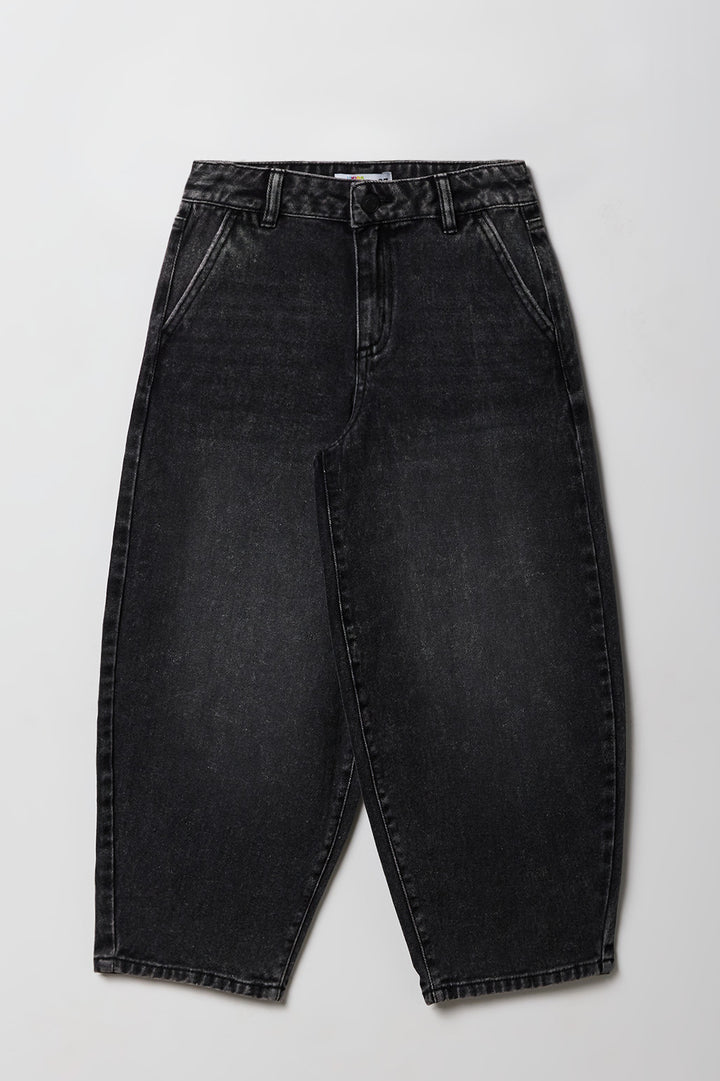 Girls Barrel Jean