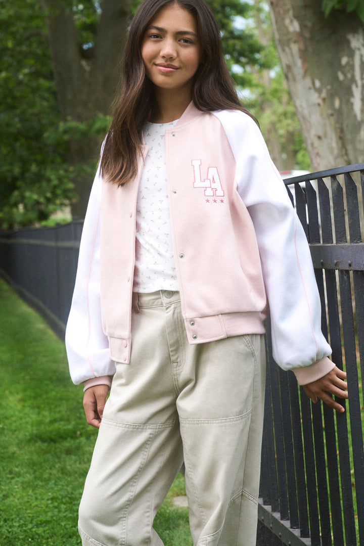 Pantalon baggy à panneaux pour filles