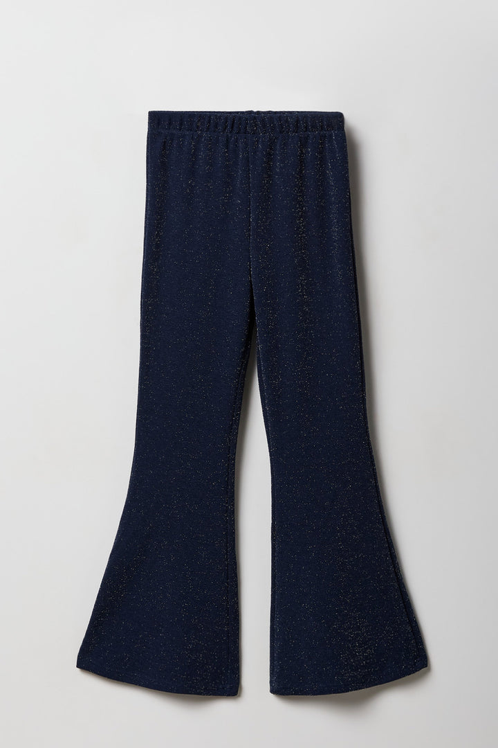 Girls Glitter Flare Pant