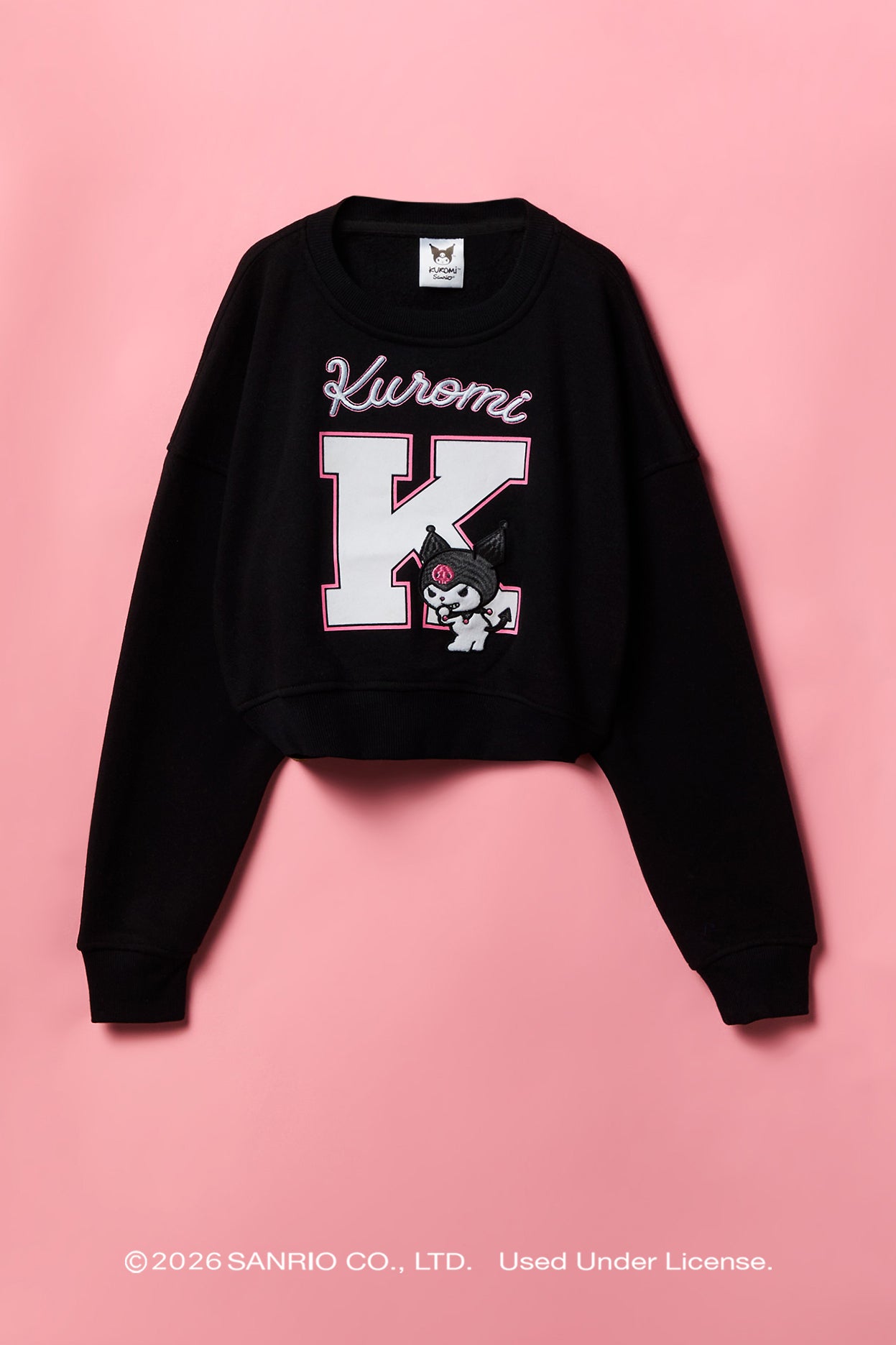 Kuromi™ Girls Embroidered Fleece Sweatshirt – Urban Planet