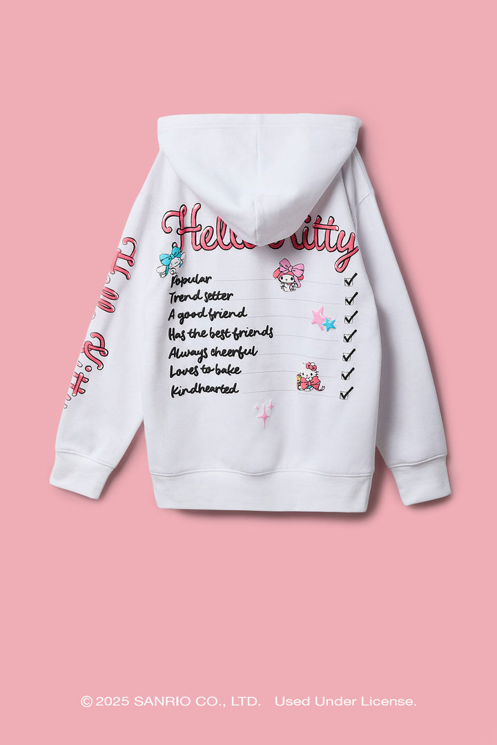 Hello Kitty® and Friends Girls Puff Print Hoodie