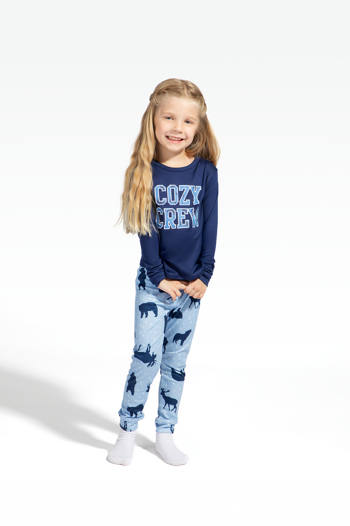 Toddler Fammy Jammies Cozy Crew Pajama Set