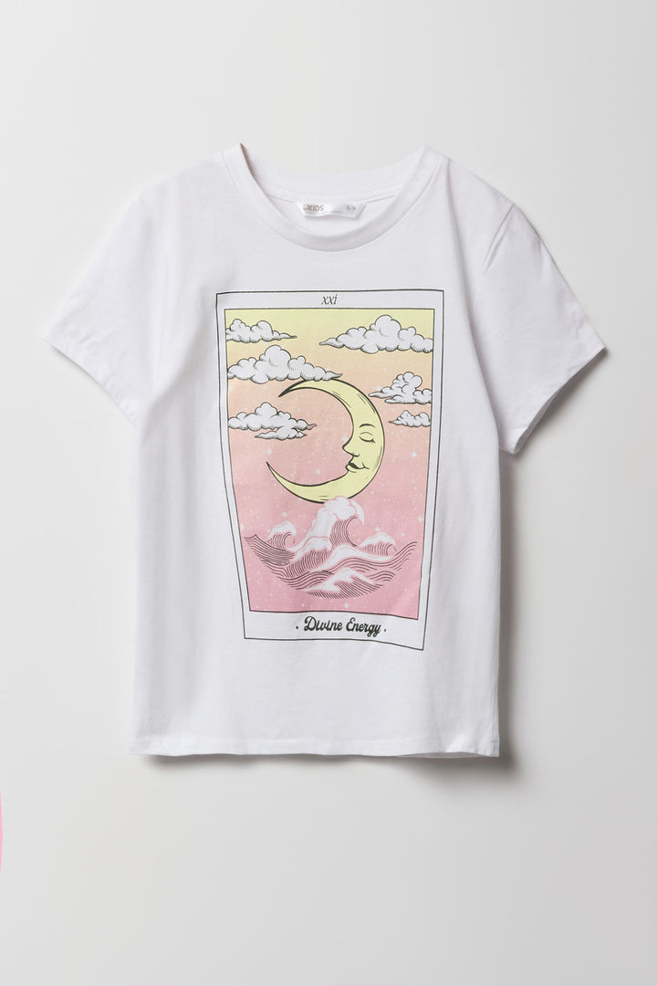 Girls Divine Energy Graphic T-Shirt
