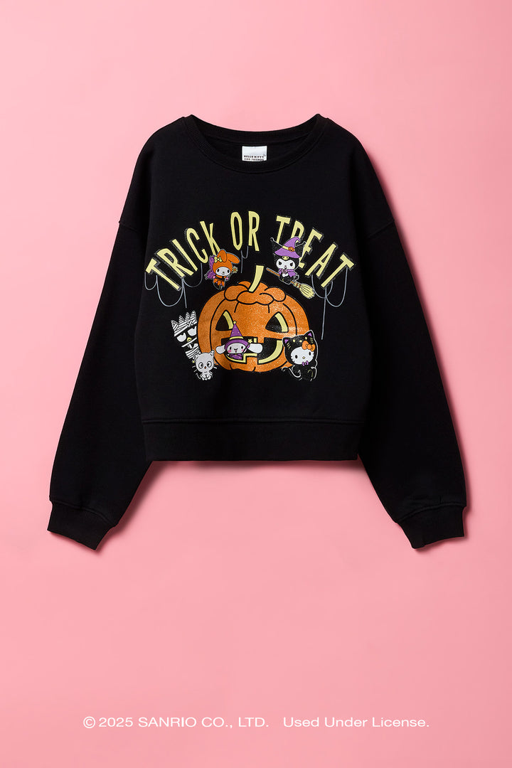 Hello Kitty® and Friends Girls Halloween Graphic Sweatshirt