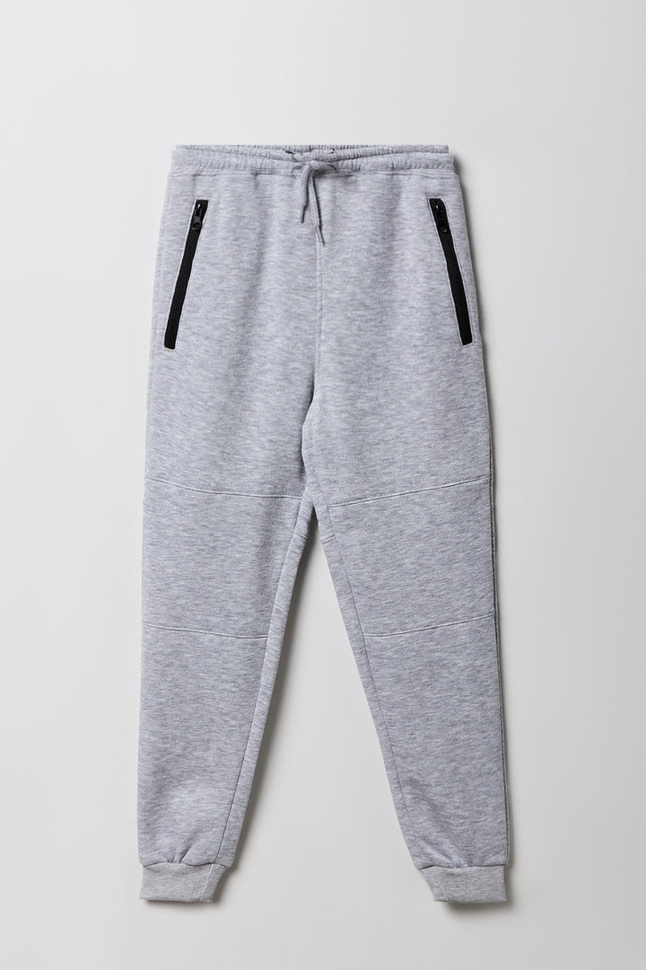Boys Fleece Zip Pocket Jogger