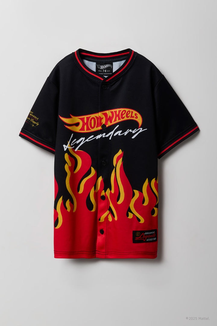 Jersey de base-ball en filet à imprimé Hot Wheels™ pour enfants