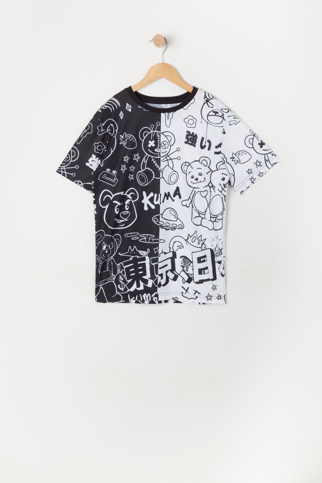 Boys Colour Block Teddy Graphic T-Shirt – Urban Planet