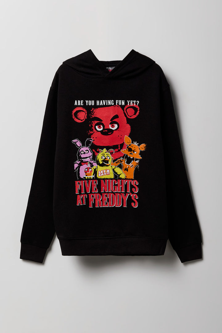 Haut à capuchon en molleton à imprimé Five Nights at Freddy's pour enfants