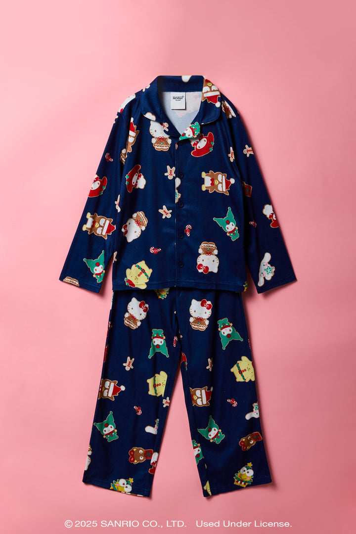 Ensemble pyjama en flanelle à imprimé Hello Kitty® and Friends pour enfant