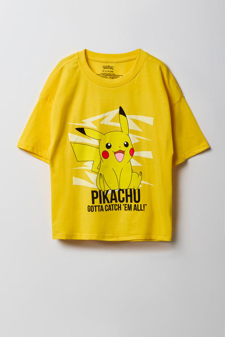 Kids Pikachu Graphic T-Shirt
