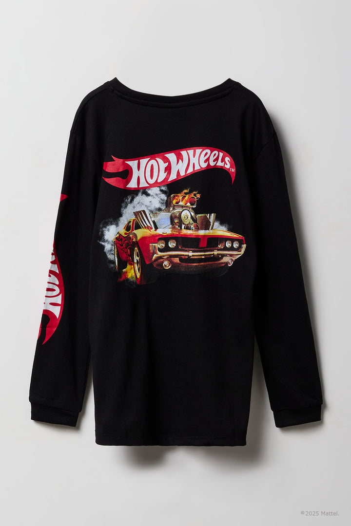 Hot Wheels™ Kids Pit Graphic Long Sleeve T-Shirt