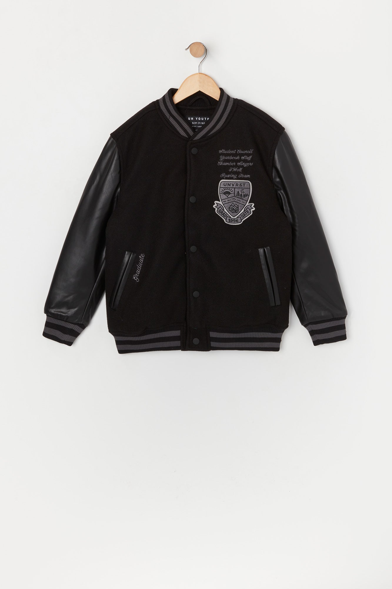 A Embroidered Varsity Jacket – Urban Planet