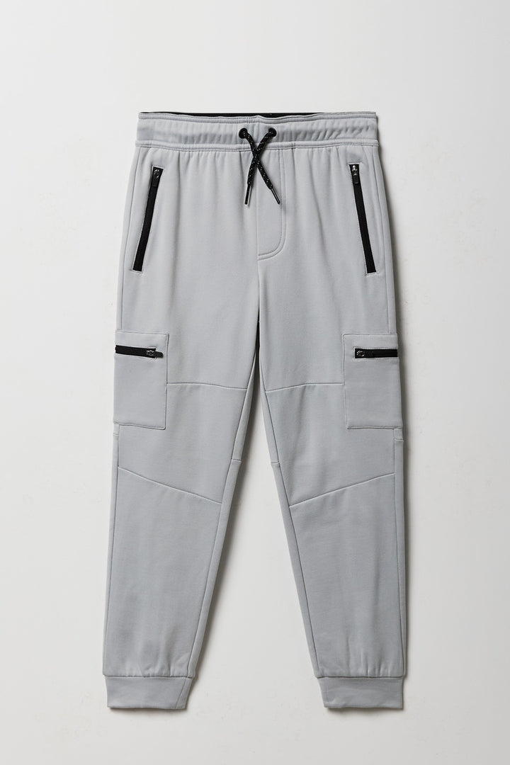 Boys Active Zip Pocket Cargo Jogger