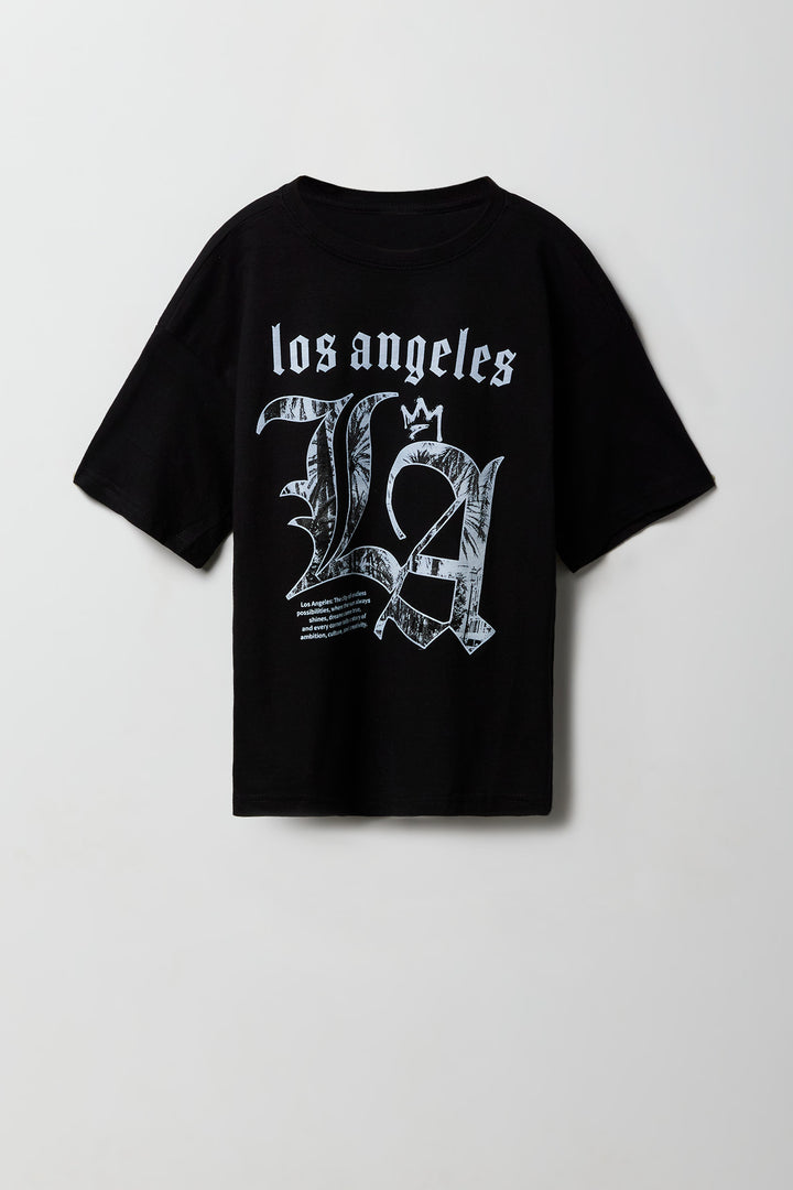 T-shirt à imprimé LA pour enfants