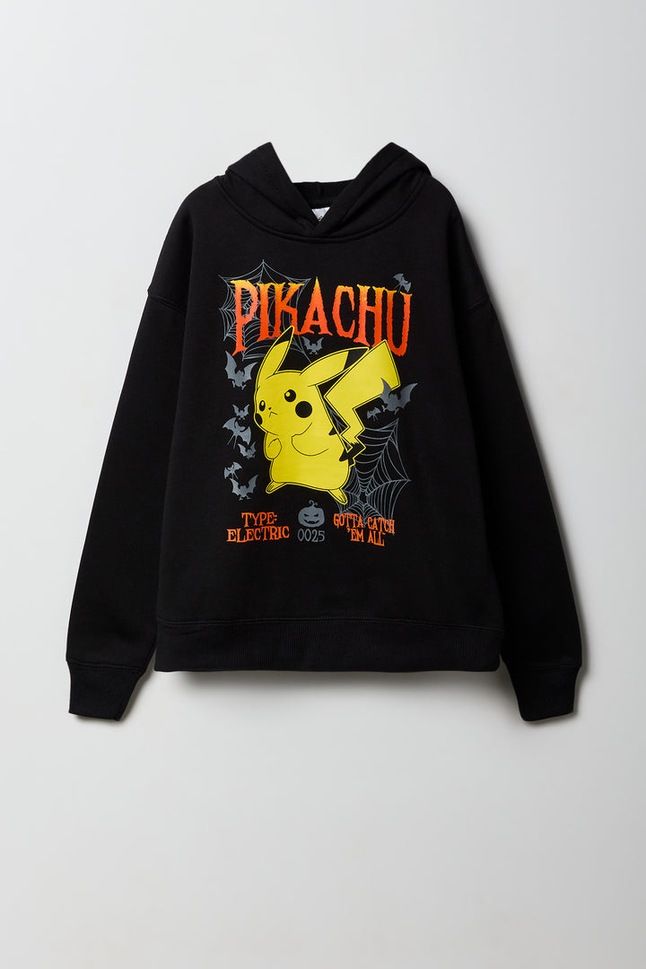 Kids Halloween Pikachu Graphic Hoodie