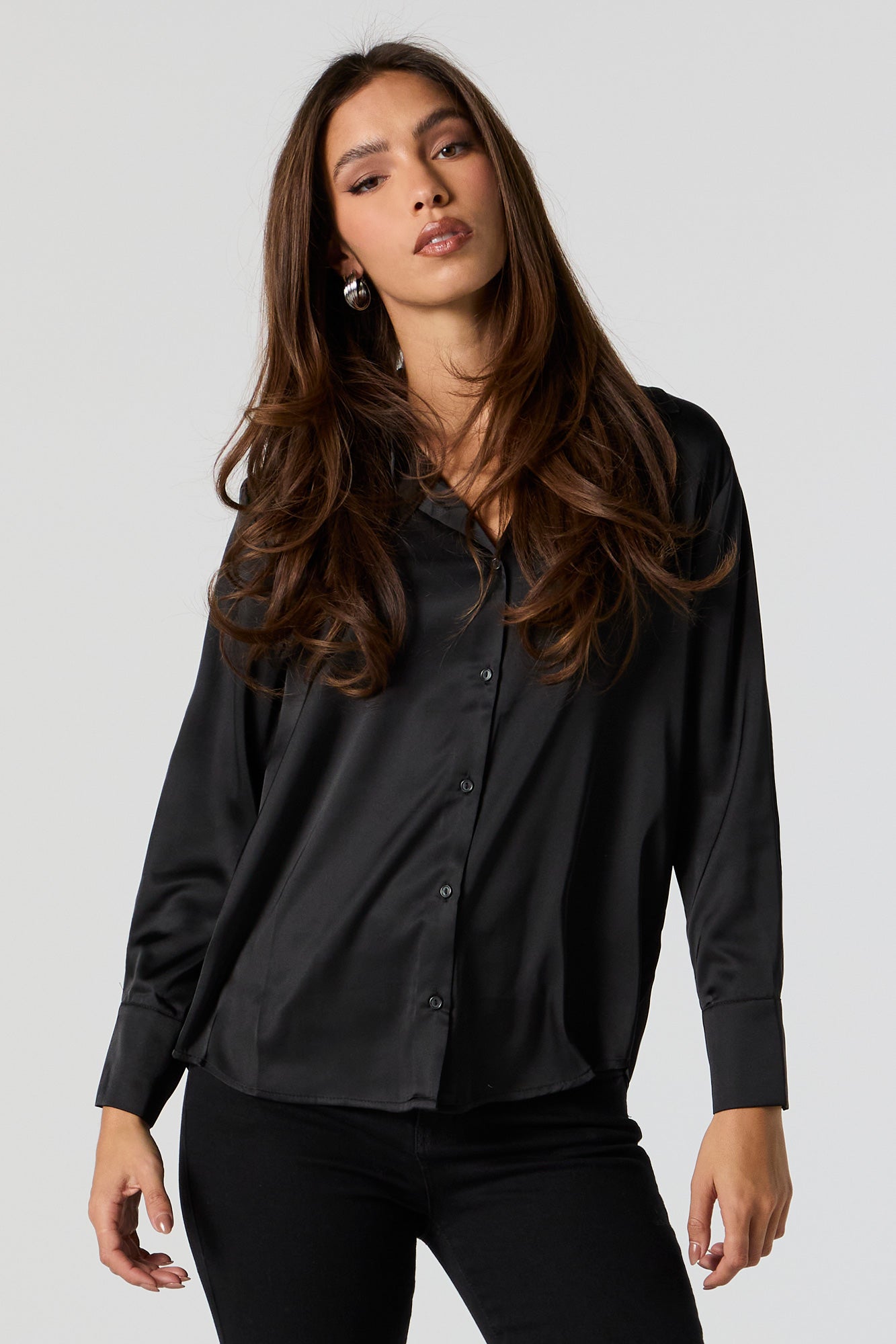 Sheer Button Up Top – Urban Planet