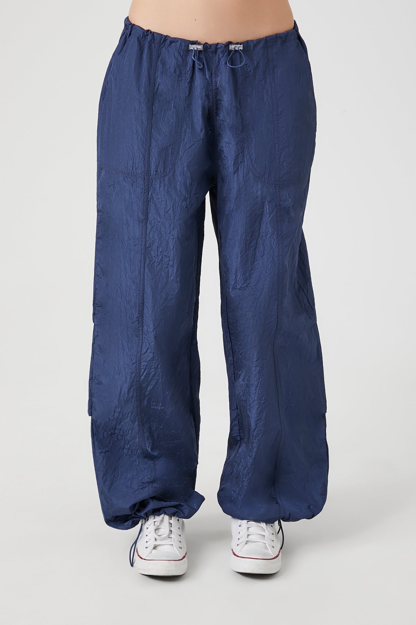 Le pantalon parachute cargo taille barillets, Closed