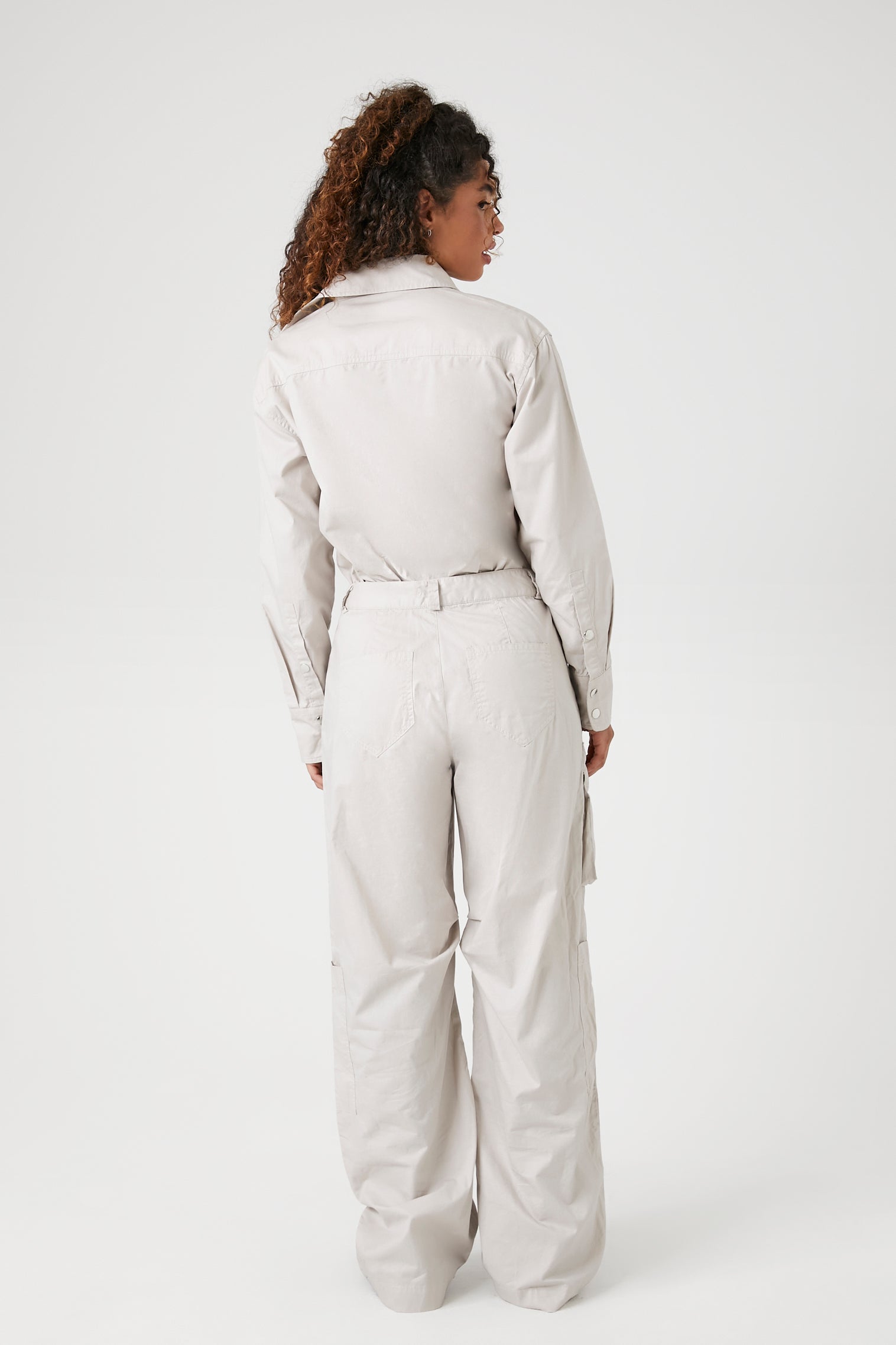 The cross-over long sleeve jumpsuit!!! Now available for R149.99
