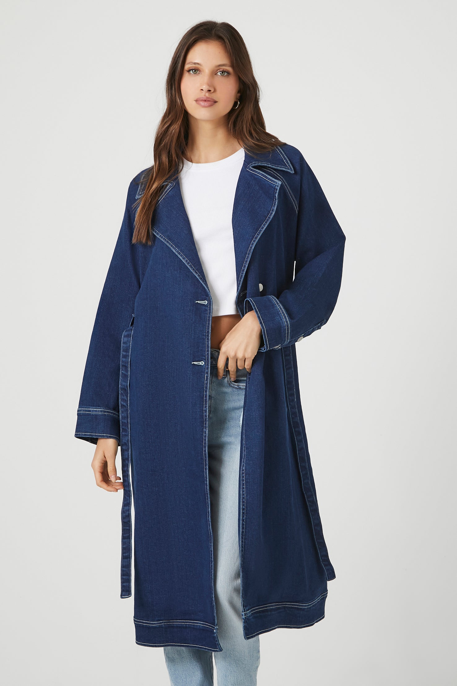 Denim Trench Coat – Urban Planet