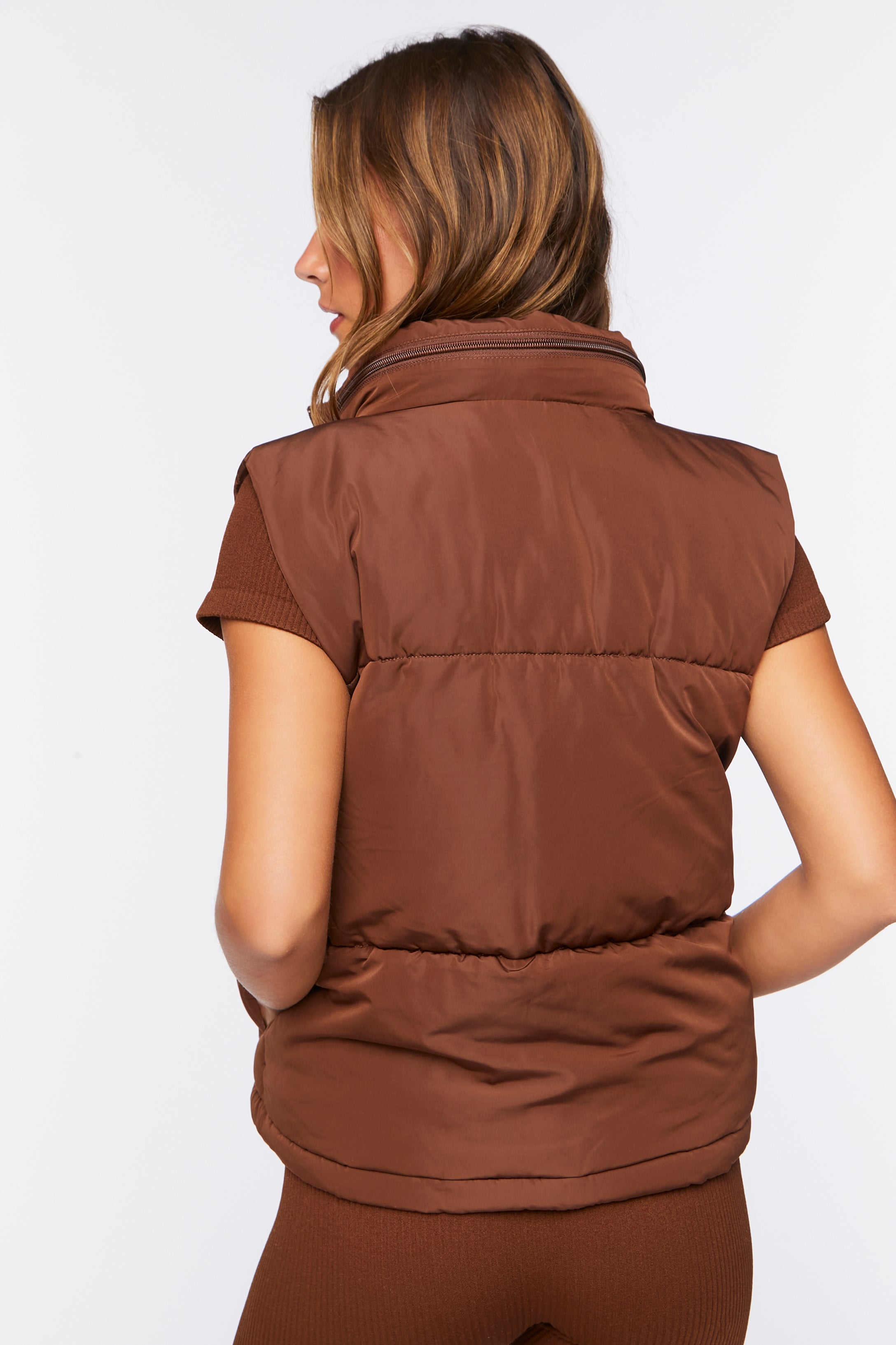 Zip-Up Puffer Vest