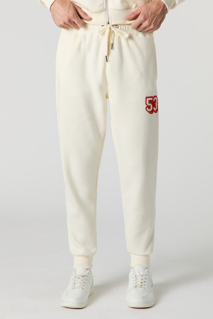 53 Chenille Embroidered Jogger