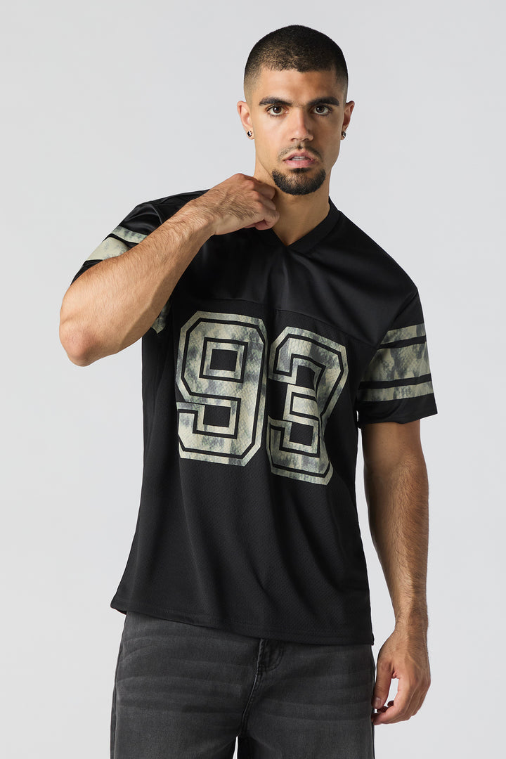 93 Graphic Mesh Football Jersey