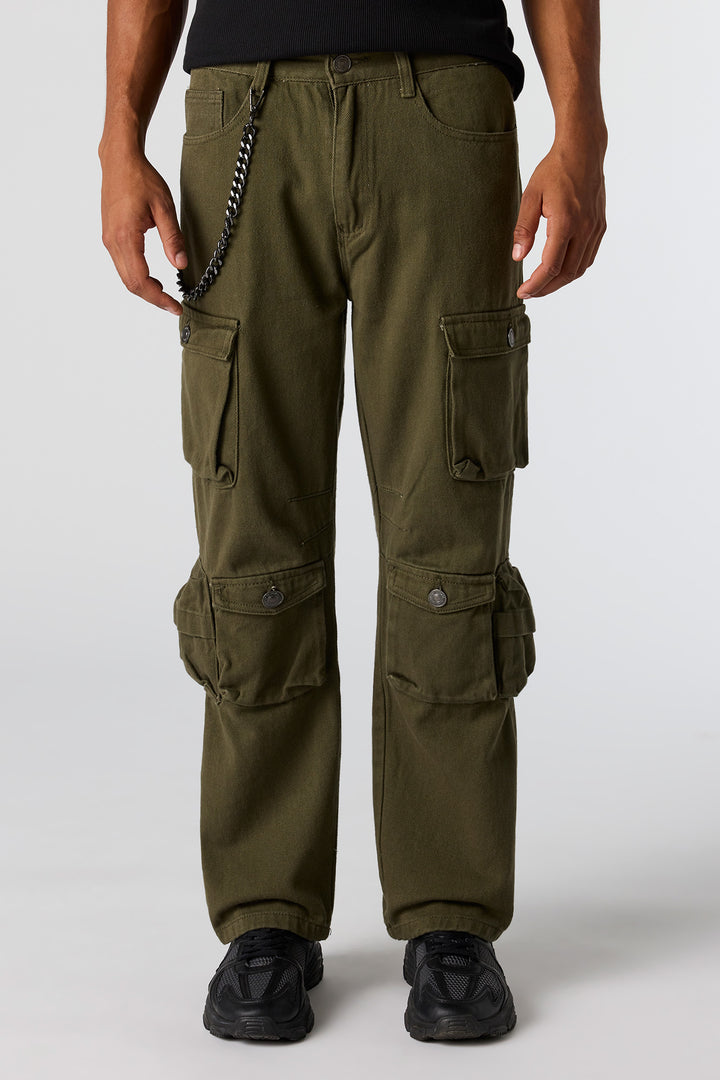 Cargo Pant with Chain
