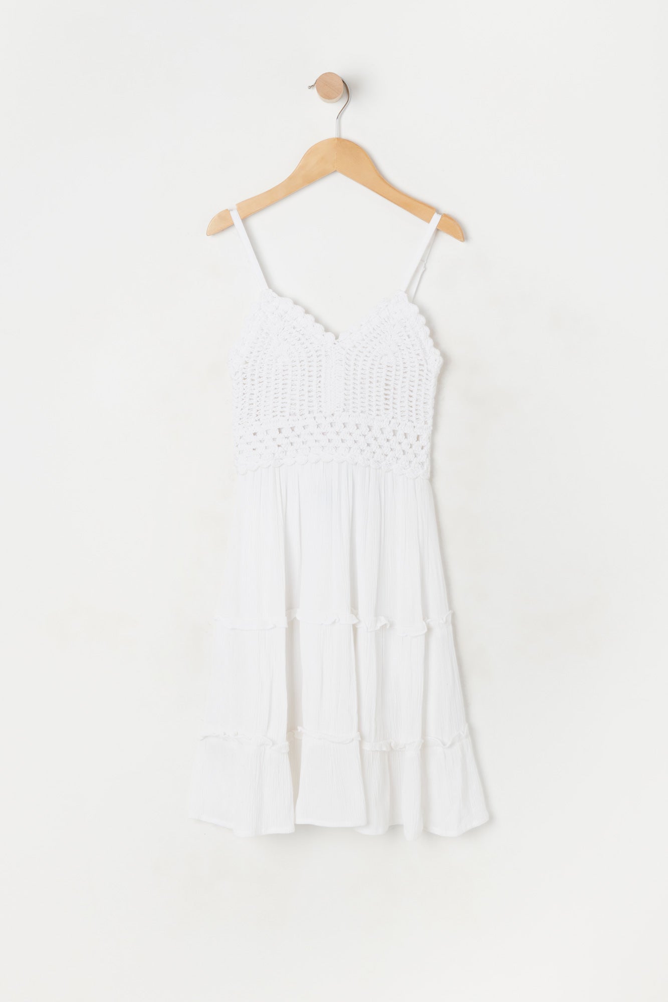 Robe volantée crochetée pour fille Urban