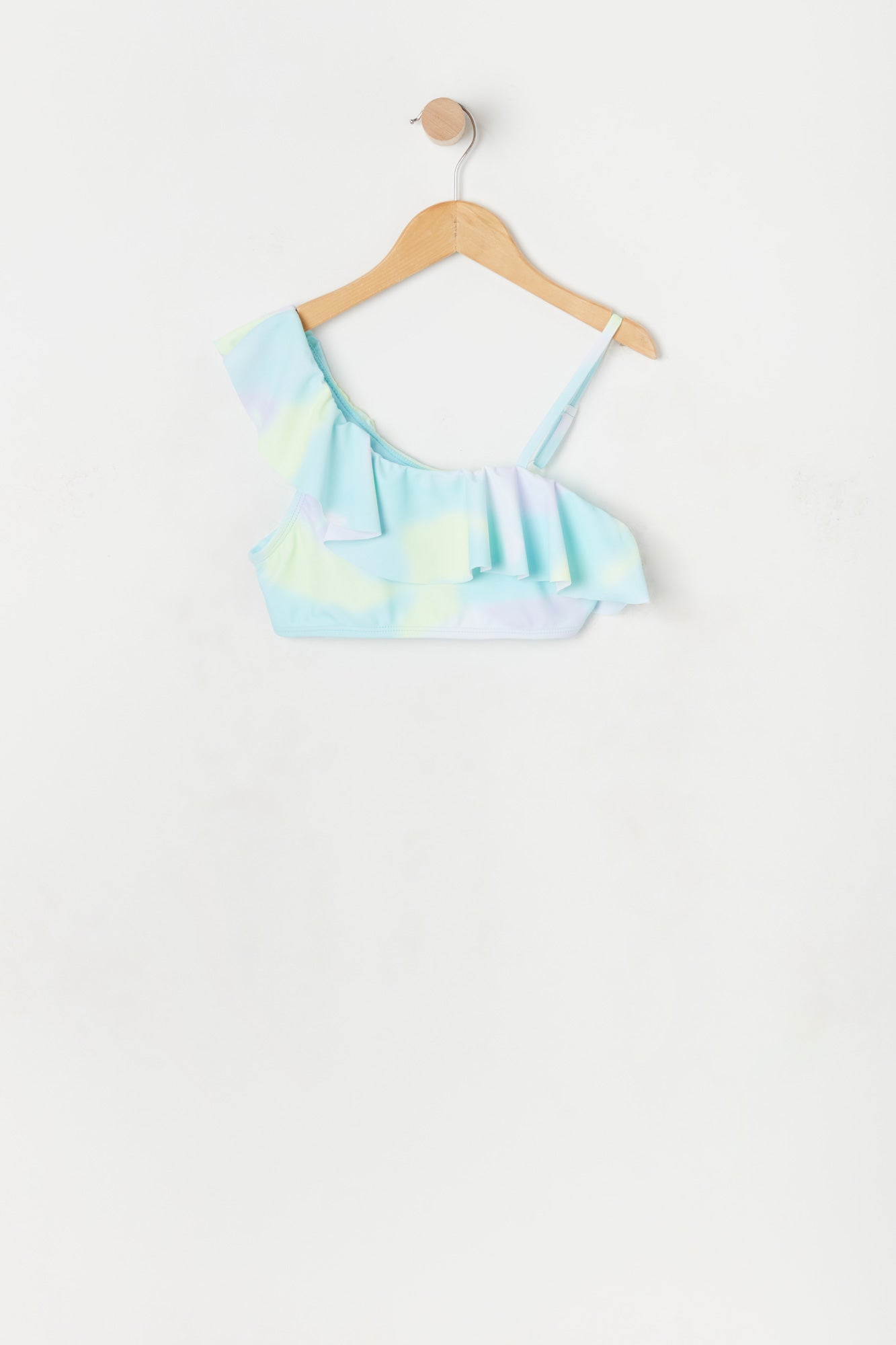 Girls Cherry Print One Shoulder 2 Piece Swimsuit – Urban Planet