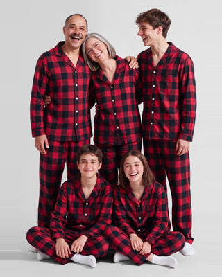 UP_Fammy Jammies_Red Plaid Flannel