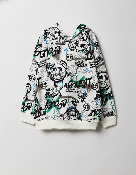Sweat à capuche garçon 12 ans gris chiné Starwars - Vêtements Sweat à capuche garçon 12 ans gris chiné Starwars - Vêtements
