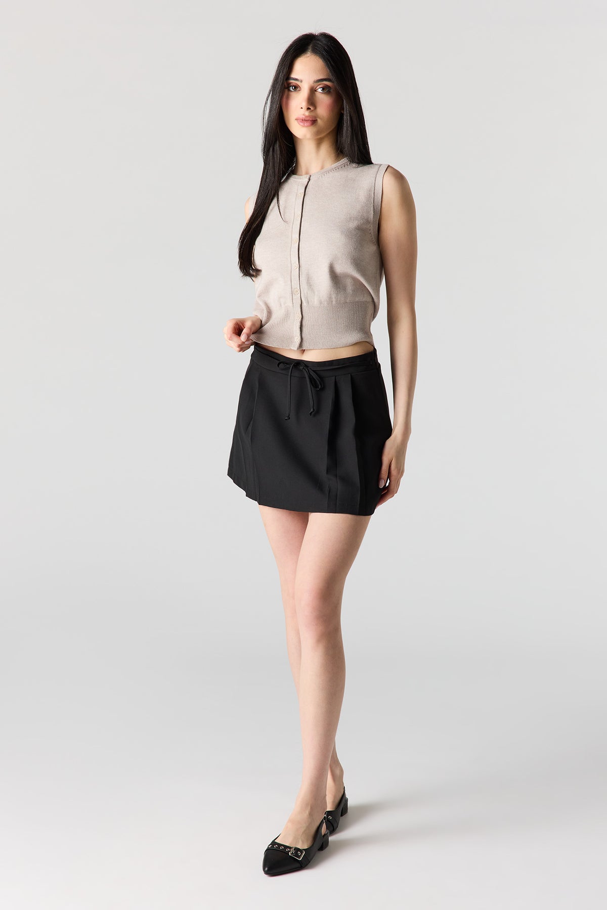 Vue alternative 3. Veste boutonnée en tricot