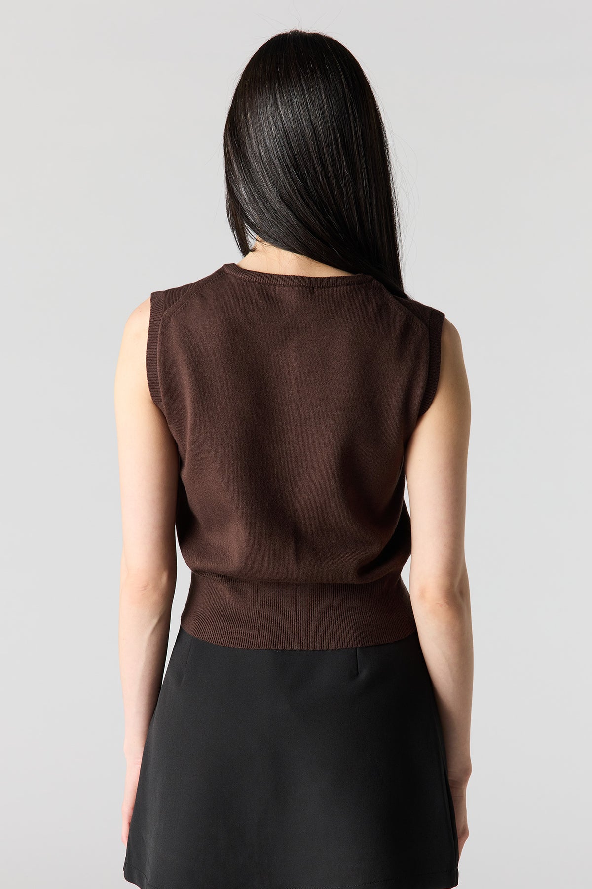 Vue alternative 2. Veste boutonnée en tricot
