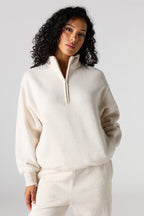 Premium Fleece Boyfriend Half Zip