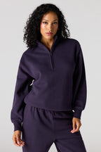 Premium Fleece Boyfriend Half Zip