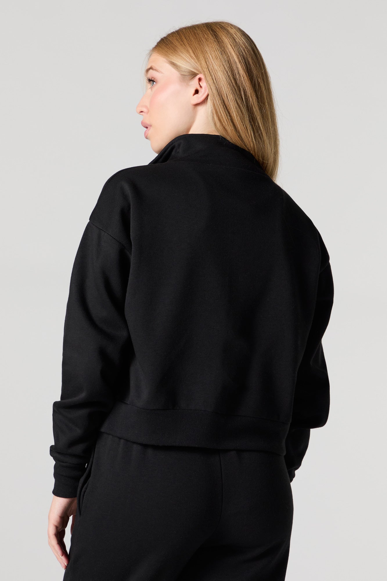 Fleece Zip-Up Sweatshirt