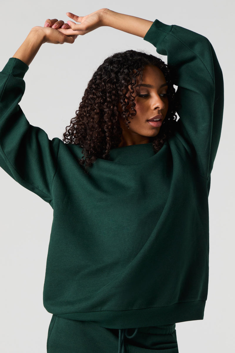 Chandail surdimensionné en molleton