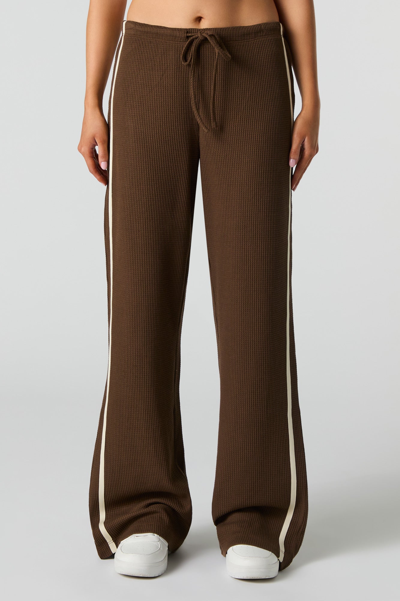 Waffle Knit Striped Pant – Urban Planet