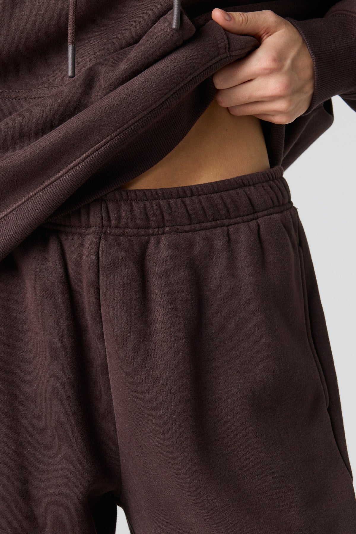 Vue alternative 4. Pantalon d'entraînement à jambe large en molleton supérieur