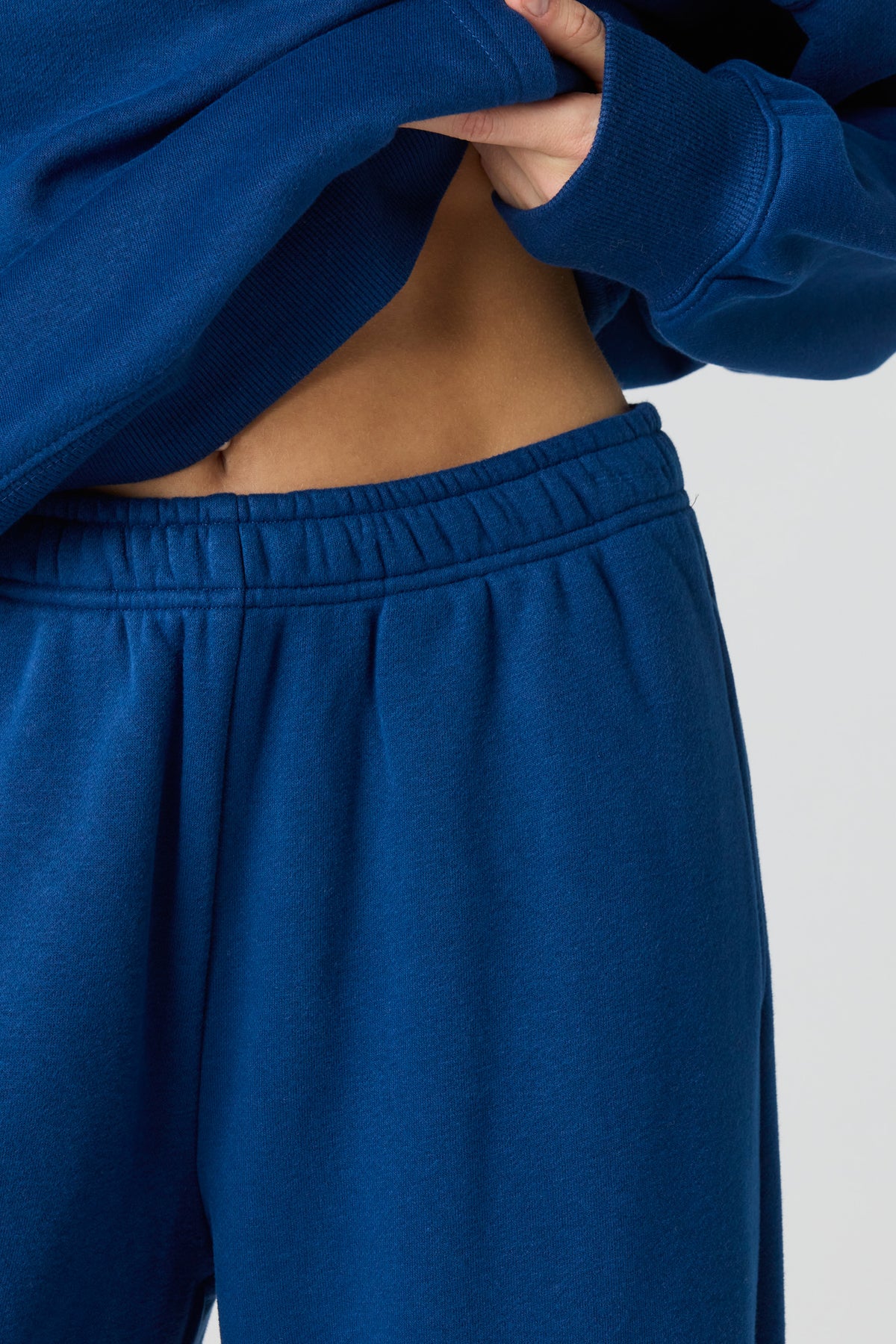Vue alternative 4. Pantalon d'entraînement à jambe large en molleton supérieur