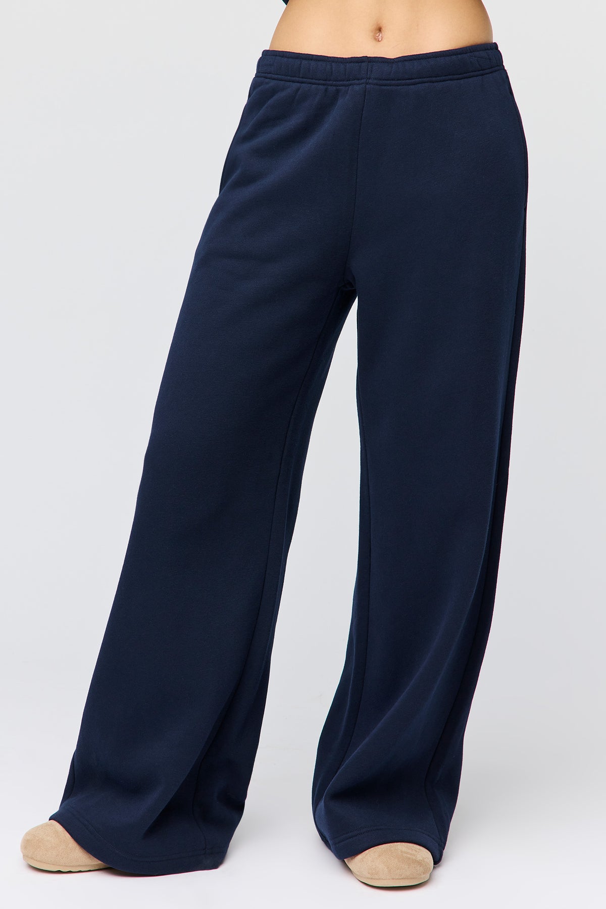 Vue alternative 2. Pantalon d'entraînement à jambe large en molleton supérieur