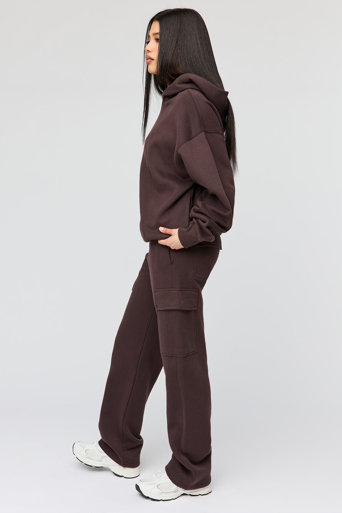 Pantalon d'entraînement cargo en molleton supérieur