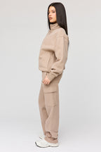 Pantalon d'entraînement cargo en molleton supérieur