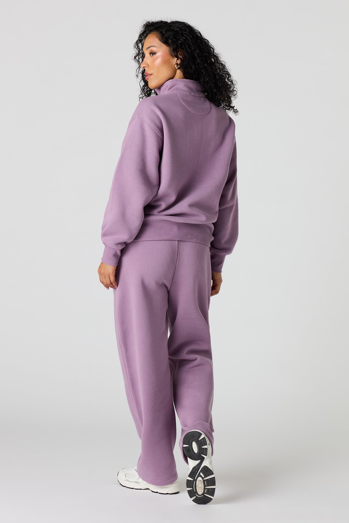 Alt View 3. Premium Fleece Grande Barrel Sweatpant - Purple