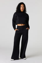 Premium Fleece Wide Leg Sweatpant