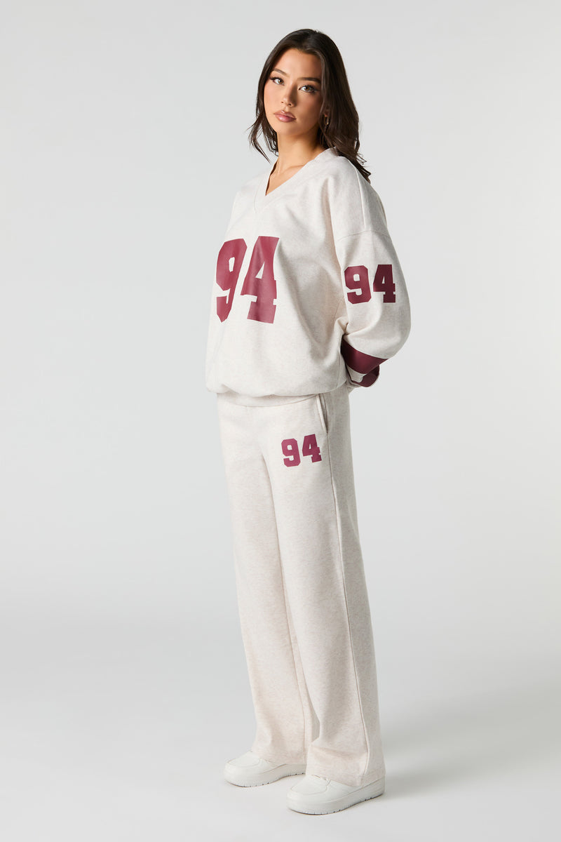 Pantalon d'entraînement en molleton à imprimé 94