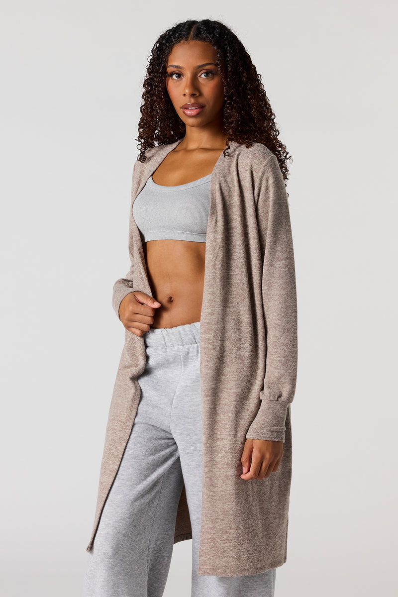 Longline Knit Cardigan