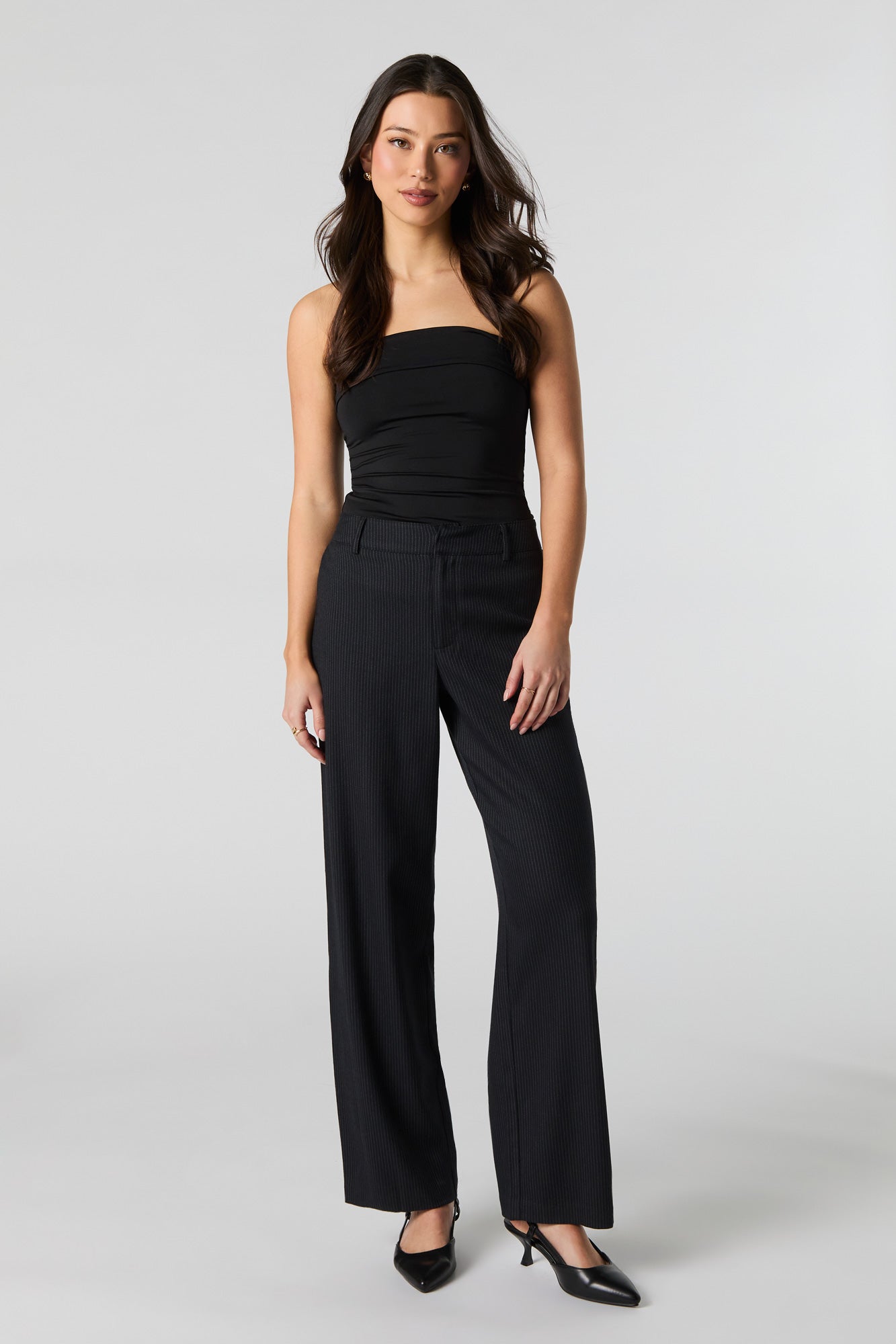 deres デレス Sophia drape pants Black 1 deres デレス Sophia drape pants Black 1 Rue Sophie Drape