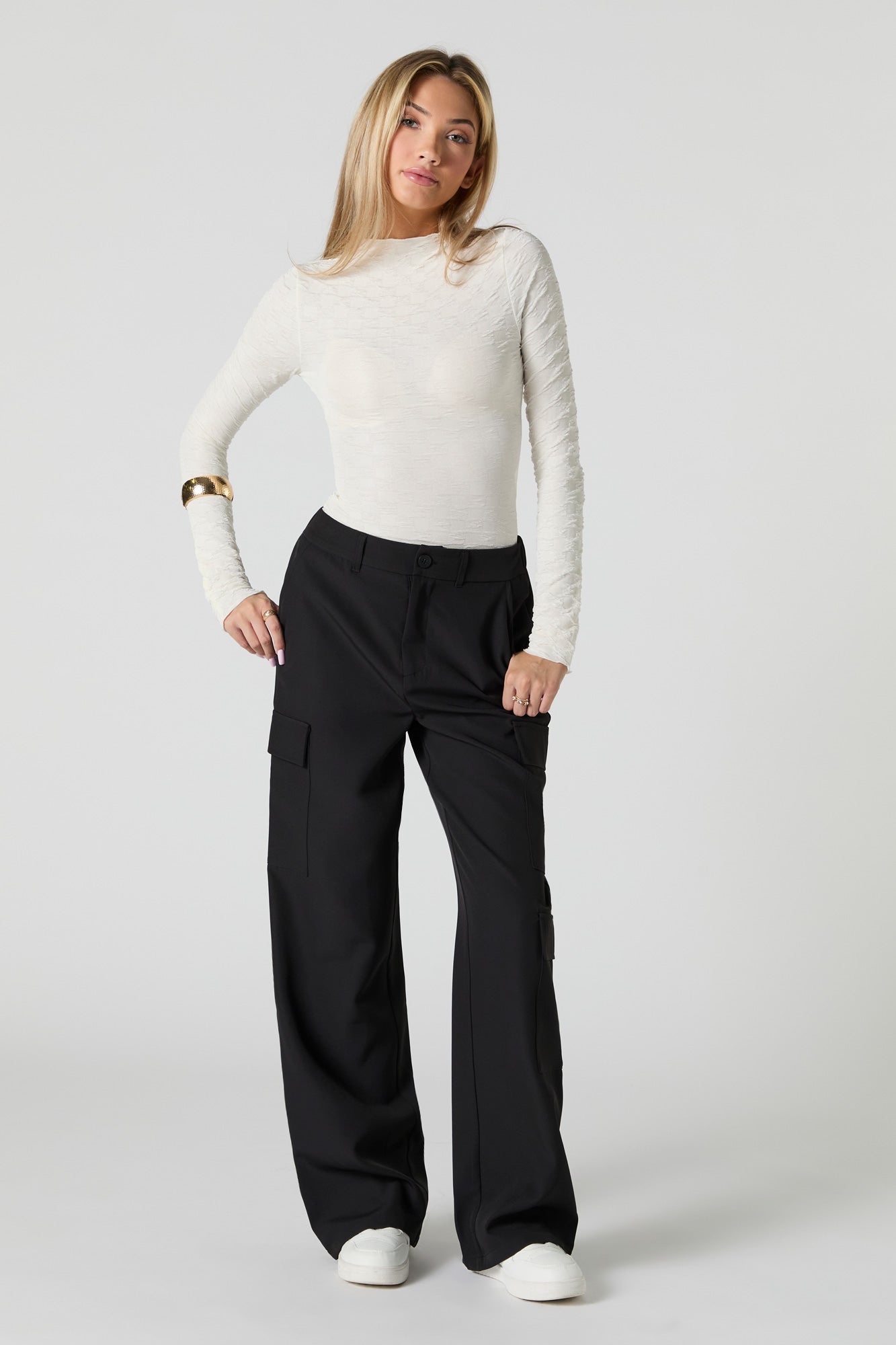 Pantalon cargo habillé